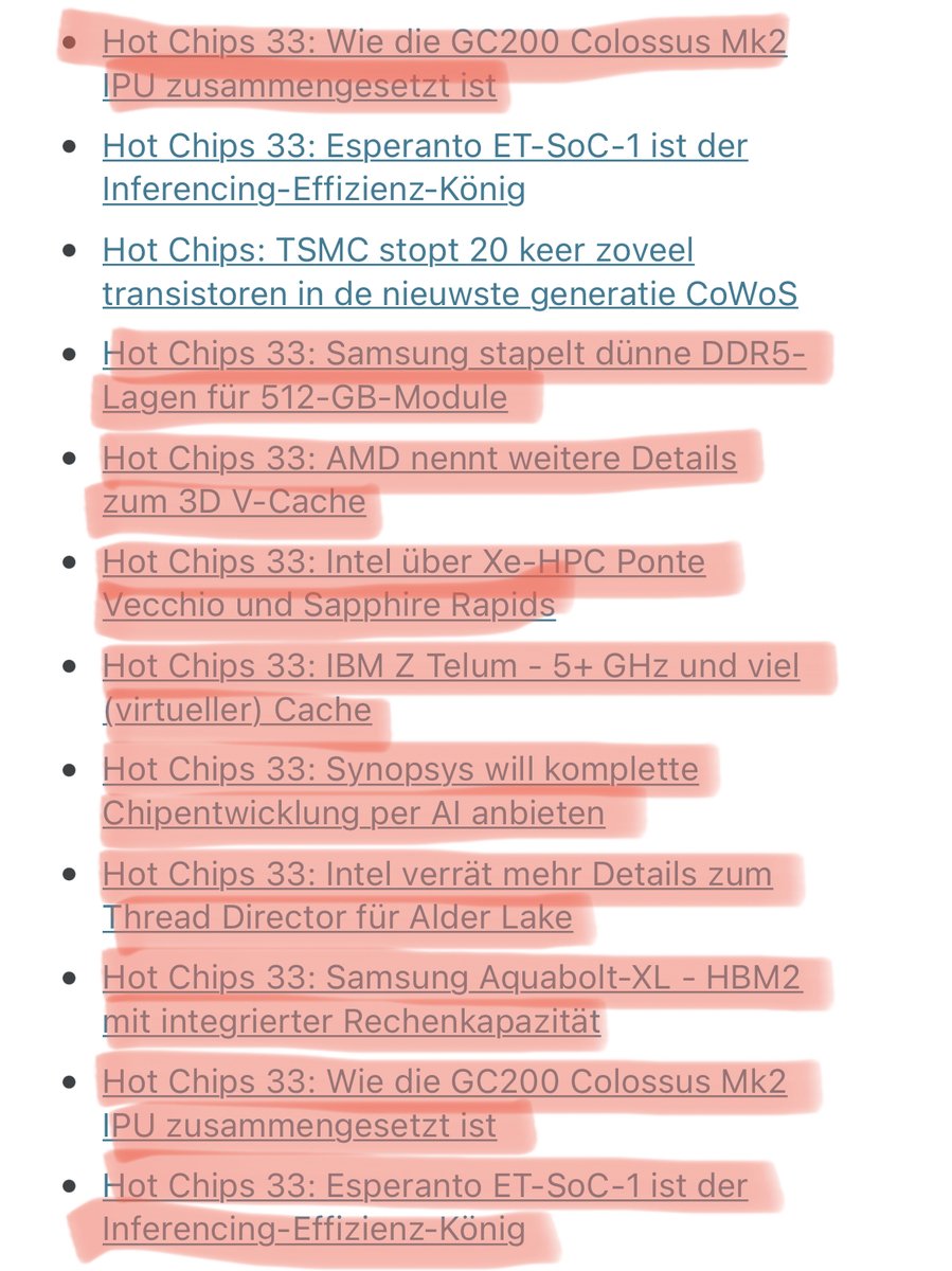 aschilling's tweet photo. Quite nice to see your own work at once ten times: „Hot Chips 2021 in the News #HC33“

I hope to continue this for the #HC34 this summer - at least! https://t.co/1FXgqRMsrm