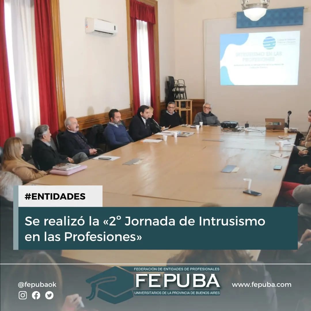 FEPUBAOK's tweet photo. Participamos de la "2° Jornada de Intrusismo en las Profesiones" https://t.co/xYSzBkUfXR