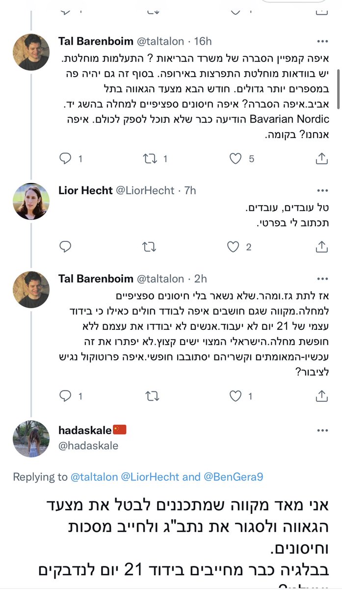 @hadaskale @taltalon @LiorHecht @BenGera9 לטובת האורחים מפיד משתאים: