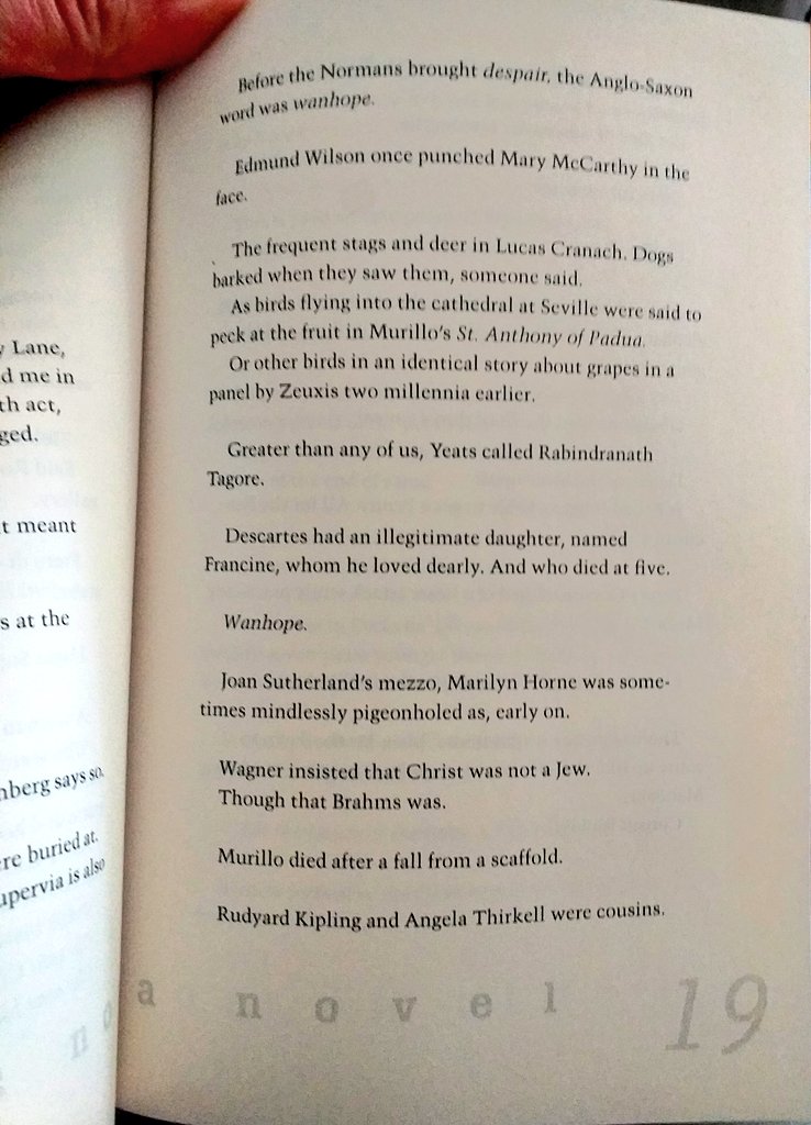 bartlebeer's tweet photo. @HaggardHawks @DannyBate4 "Before the Normans brought despair, the Anglo-Saxon word was #wanhope."

David #Markson2001:19 https://t.co/yulw8HsOOQ
