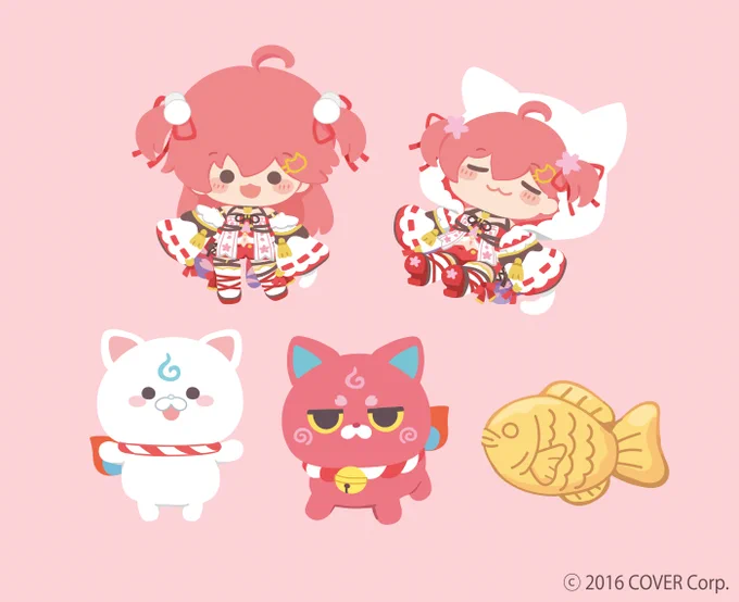 さくらみこさん(@sakuramiko35)3D新衣装記念2022のグッズイラストを担当させていただきました。よろしくお願いいたします!🌸✨ 