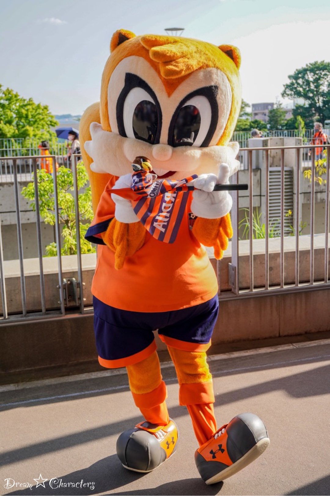 Dream Characters ヴェルディ君のぬいぐるみと遊ぶアルディ もう 何より楽しそうに遊ぶアルディが見れて幸せだったよ 大宮アルディージャ Ardija アルディ T Co E449jkwmi4 Twitter