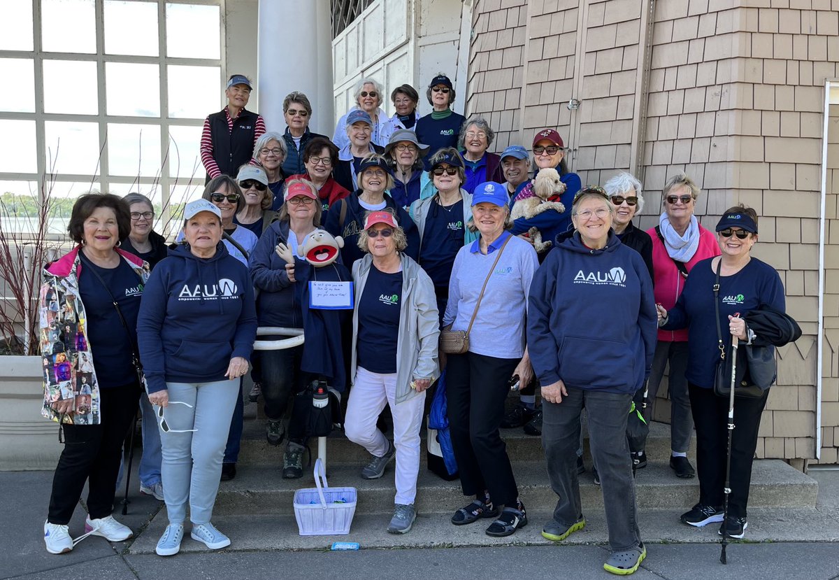 AAUWMpls's tweet photo. Fundraising walk around Lake Harriet on a beautiful cool day@mplssauw https://t.co/483Akqf5uF