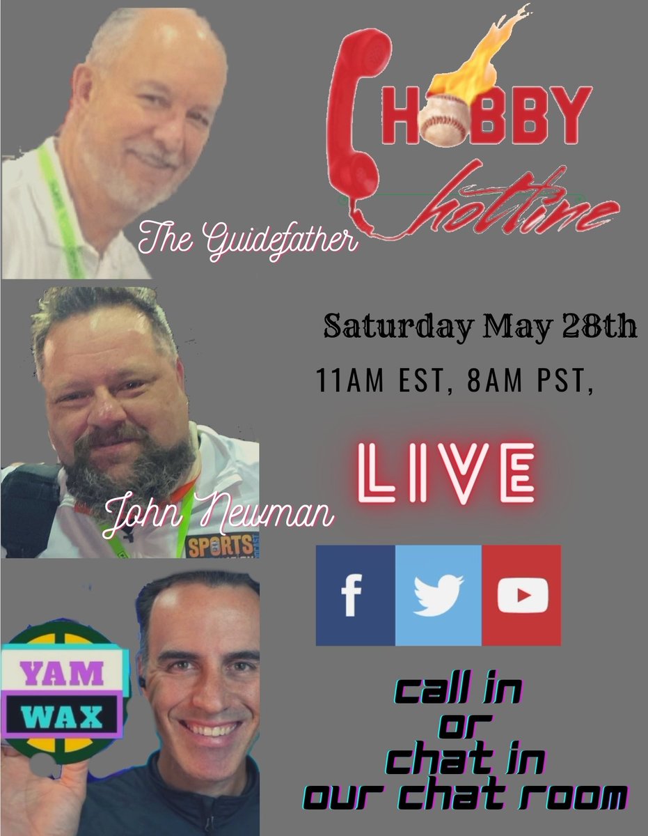 Today's Crew:
<a href="/YamWax23/">YamWax</a>
YouTube:
youtube.com/c/HobbyHotline

Facebook:
facebook.com/HobbyHotline/

Topics: Prizm FB, Down Market Then .vs Now, What are you buying during this? #thehobby