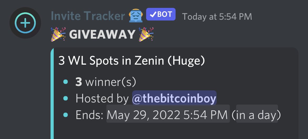 thebitcoinboyy's tweet photo. Discord eating good today 👀 

Who wants in? 🔔 https://t.co/DwkTOsKVV8