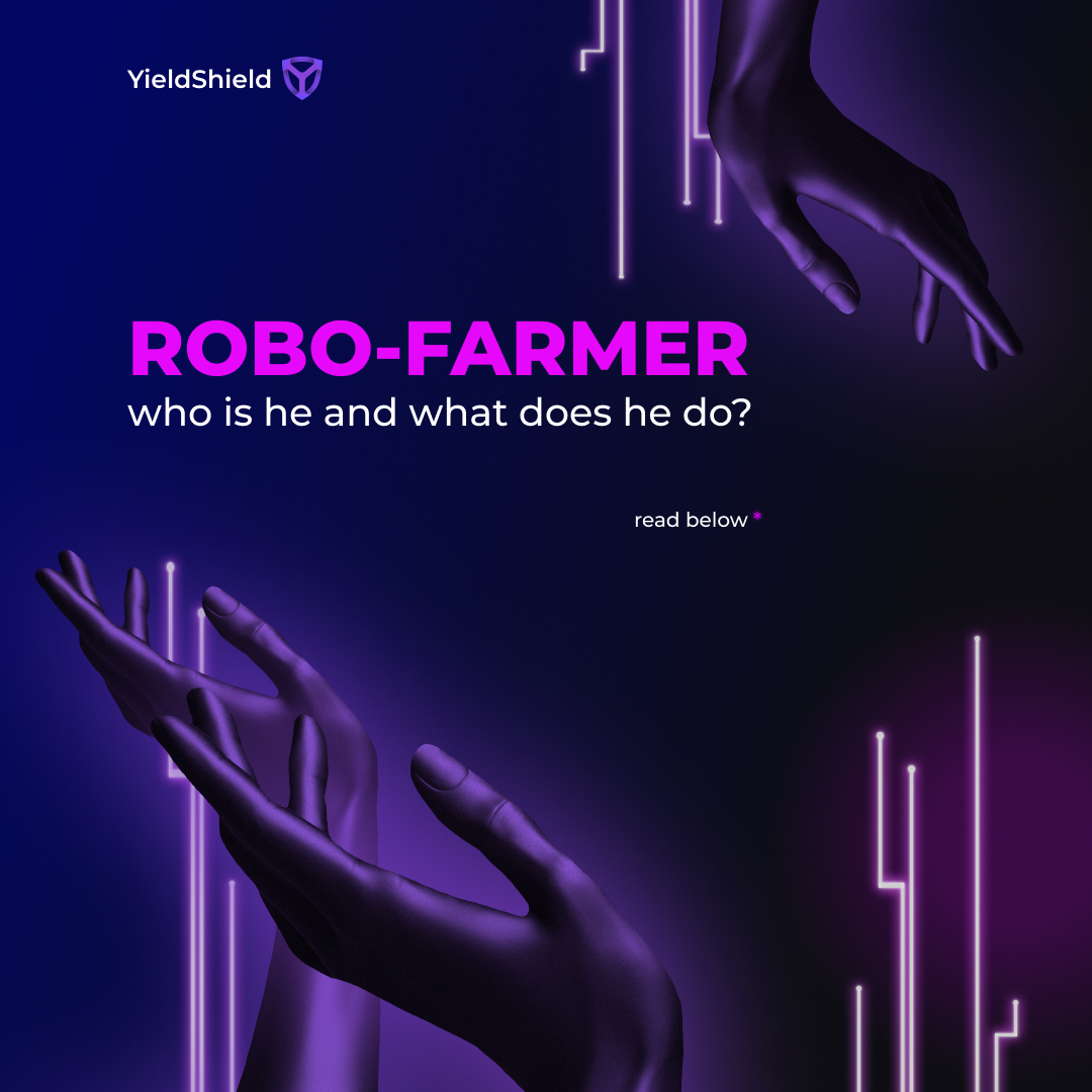 Robo-Farmer. Who is he and what does he do?
Let's dot the i's and cross the t's.

Read more here⬇️
yieldshield.medium.com/robo-farmer-wh…