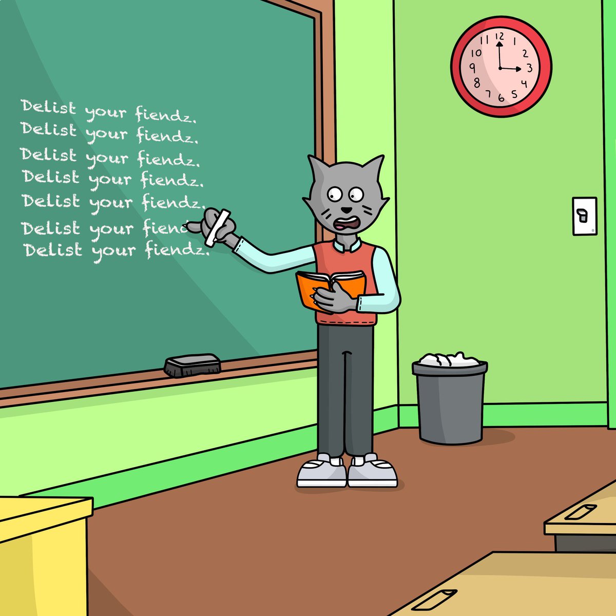 Only 540 <a href="/FelineFiendz/">Fiendz</a> listed on a 7777 collection you say? Amazing. The community clearly has many diamond hands and people taking advantage of our <a href="/FiendzBodega/">Fiendz Bodega</a> for NIP. Bullish on #FIENDZ #FIENDZTAKEOVER