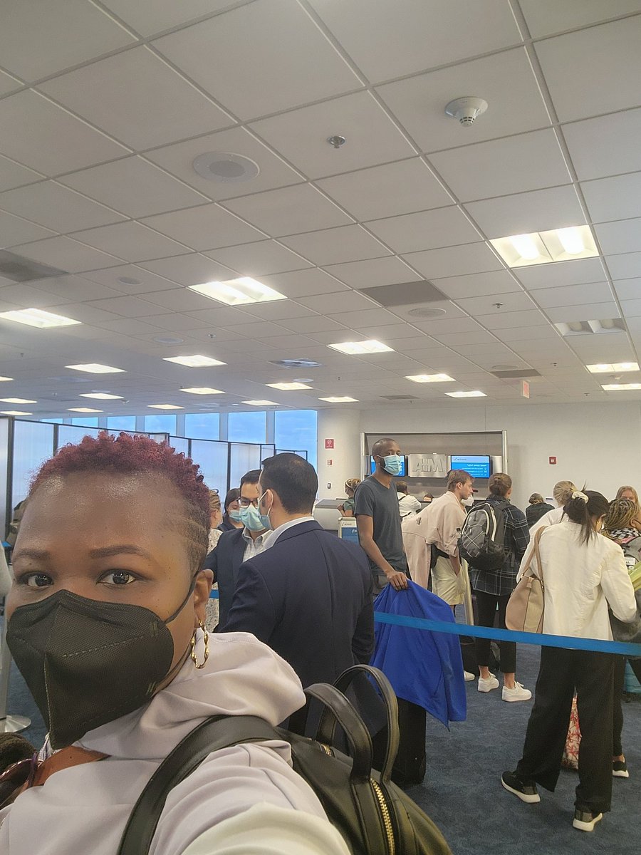 A picture of all the people <a href="/AmericanAir/">americanair</a> didn't have the connecting flight wait for, after a 2hr MECHANICAL delay, knowing the leaving flight was the last for the day. They are offering no compensation.  Unacceptable <a href="/AmericanAir/">americanair</a>