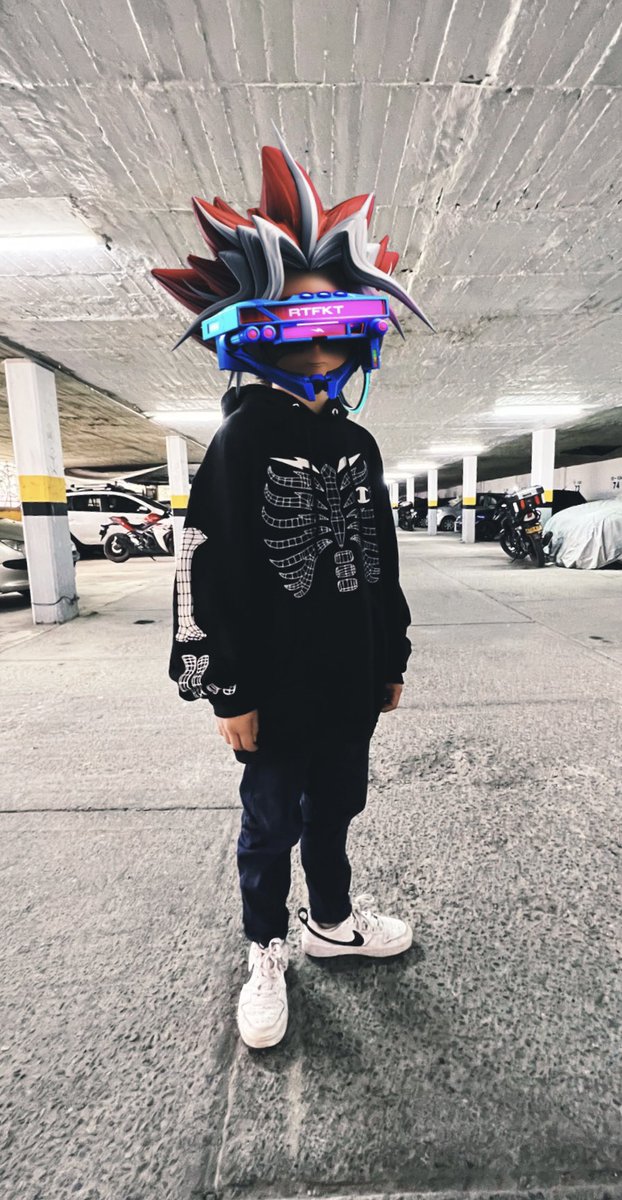 coolest kid in town. 😎😛 <a href="/RTFKT/">RTFKT</a>