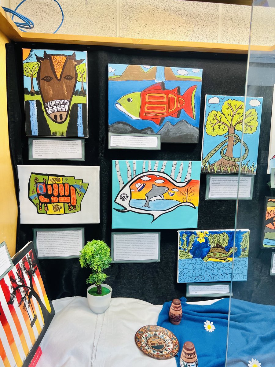 ManjulaWickram7's tweet photo. ⁦@faircloughps⁩ our7/8s dedicated their time to make  personal and cultural connections to this land through visual art. So proud to witness their beautiful efforts. https://t.co/a2D9idqDKM