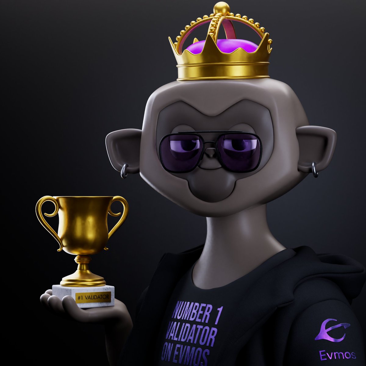 OrbitalApes's tweet image. Apes.. We did it 🦍

The #OrbitalApes validator is now Top 1 🏆 in @EvmosOrg 

With staking rewards active today, we will only grow more 🚀 APR% will go crazy 👀

And 50% of management fees are sent back to ape holders! 

Keep Aping🦍🍌

Stake with us at: bit.ly/OrbitalApesSta…