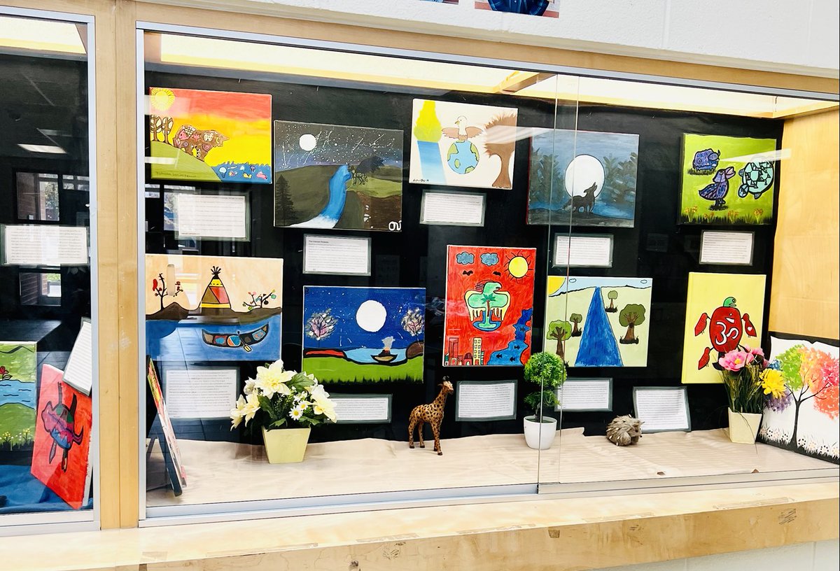 ManjulaWickram7's tweet photo. ⁦@faircloughps⁩ our7/8s dedicated their time to make  personal and cultural connections to this land through visual art. So proud to witness their beautiful efforts. https://t.co/a2D9idqDKM
