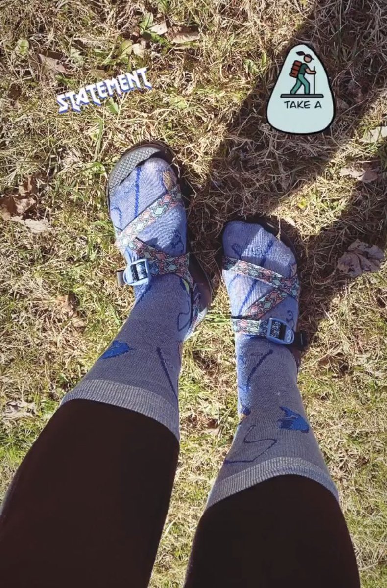 ambamcoop43's tweet photo. Gorgeous Day to get outside !! #hikeaway #sockstatement https://t.co/eokfcIsPVy