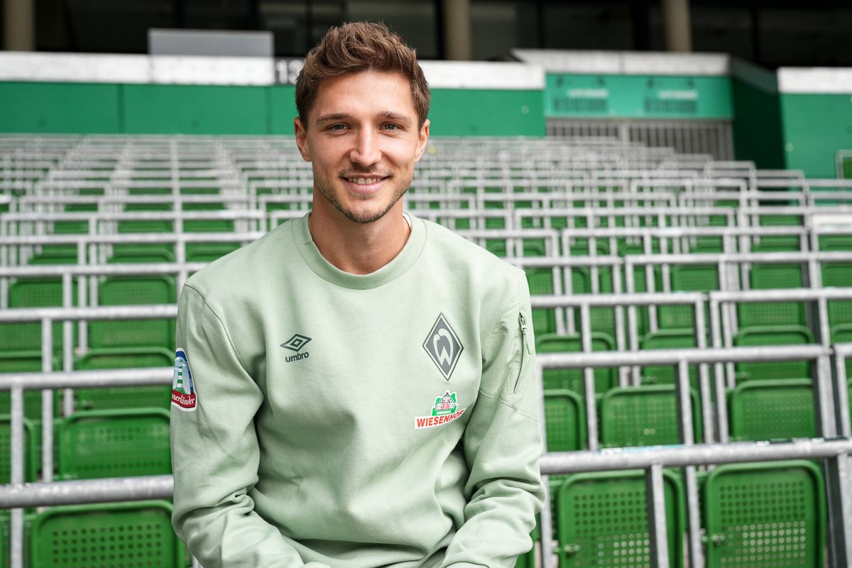 werderbremen_en's tweet photo. Welcome to #Werder, Niklas Stark! 💚

The central defender joins us on a free transfer from Hertha BSC 🤝 

📰 https://t.co/C4ygfoIFin https://t.co/SQJUEuAC91