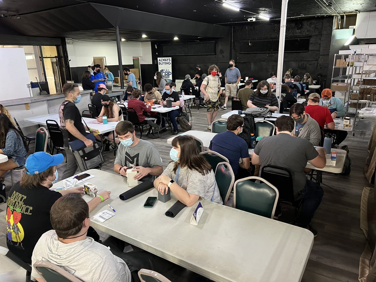 enjoifriend's tweet photo. LIVE NOW with the @FullGripTCG ASTRAL RADIANCE $6,000 double header weekend!! Huge thanks to our sponsors @DragonShield_ and @TryMetafy for supporting the event, and @TrainerChip for co-casting. LET’S GO!! https://t.co/wJZGe5cerY https://t.co/RqcCHyKDx5