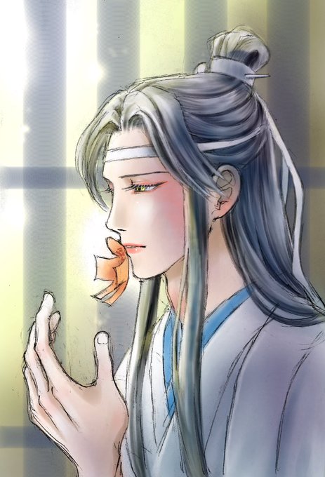 忘羨3度目の口づけ
#魔道祖師 #mdzs
#忘羨 #一日一忘羨 