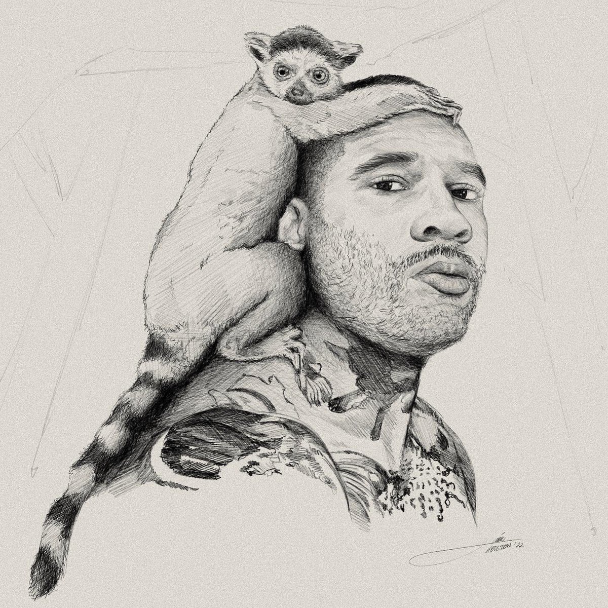 Portraitsbylain's tweet photo. Michael Holston 🐆🦍🦒🐅
Exotic Animal Handler. 🔥 
.
MICHAEL HOLSTON
@therealtarzann 
.
By J.LAIN
@PORTRAITSBYLAIN 💚✨ 
.
#portraitsbylain #digitalart #michaelholston #wildanimals #animallover #africa #nature #digitalart #houston #digitalartists #tarzan #therealtarzann #tattoo https://t.co/O0W9BvmDwR