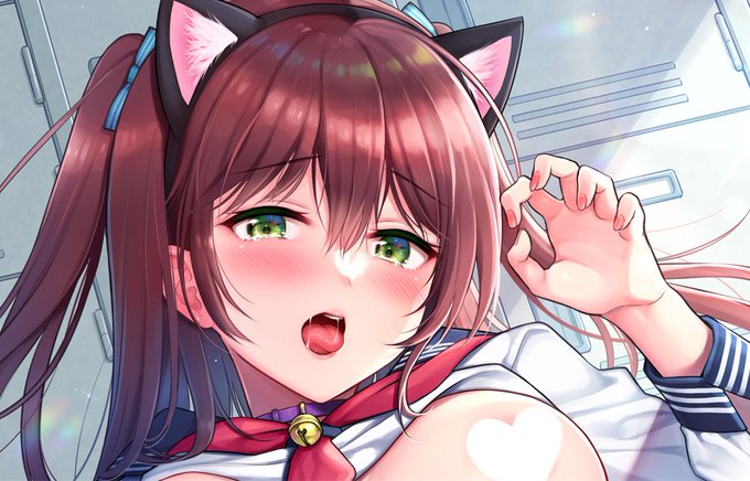 猫りん堂様にてタペストリー、各種グッズ通販始まってますので是非～!!
えっちな差分もあります💪☺️

通販ページ→https://t.co/eXeA7el2Hh 