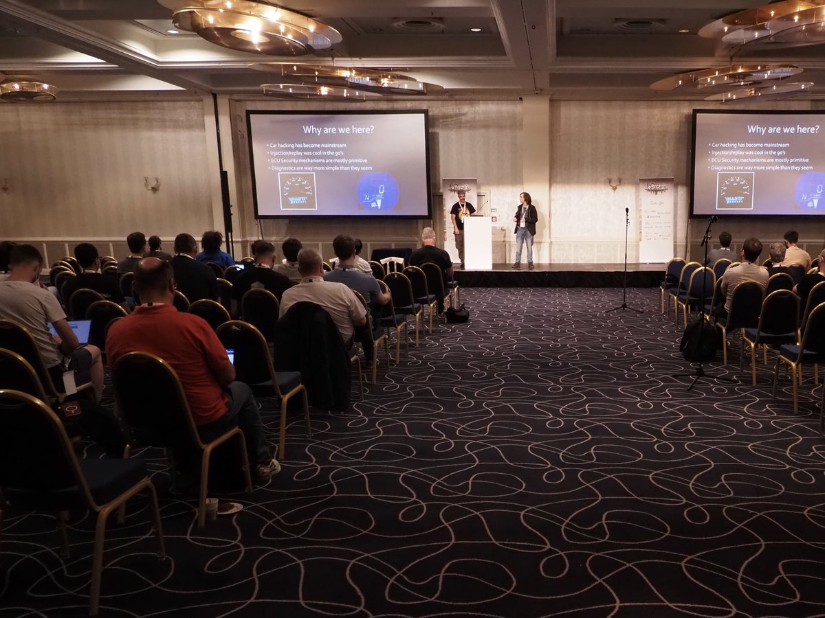 #BSidesMunich22 
L�yer 6 REPL🅰️Y

Javier Vazquez, Ethan Briggs
„Attacks on Automotive Diagnostics“
2022.bsidesmunich.org/talks/001_03-Q…