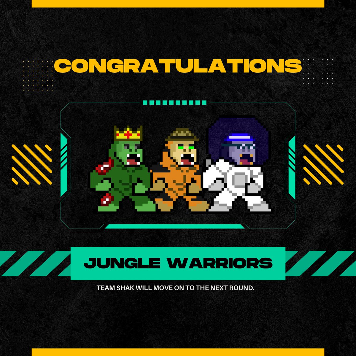 mightygoriclan's tweet photo. Mighty Duels Preseason Matchday 1 has finished.

Tomorrow's Matches:
Game 1: Super Smash Apes vs Team Elon Mars
Game 2: Team RaY vs Team Grumpy

Build your troop today, there are 8 more spots available for Mighty D's 1st season!
#OpenZoo #MGC #ZooKeeper #AVAX $ZOO $WAN $AVAX https://t.co/UtOuK8lsIp
