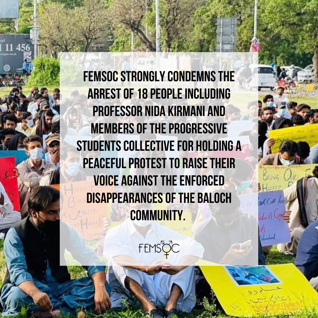 Official statement regarding the arrest of Professor Nida Kirmani and members of the Progressive Students Collective