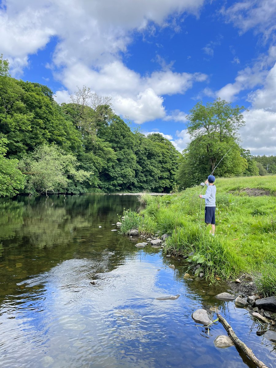 Fishing season has commenced 🎣🌞 #riverkent