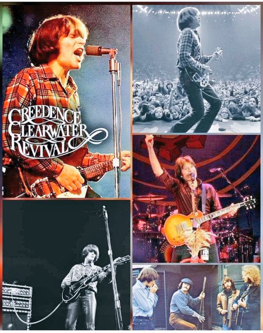   Happy 77th birthday to Creedence Clearwater Revival founder & frontman, John Fogerty  