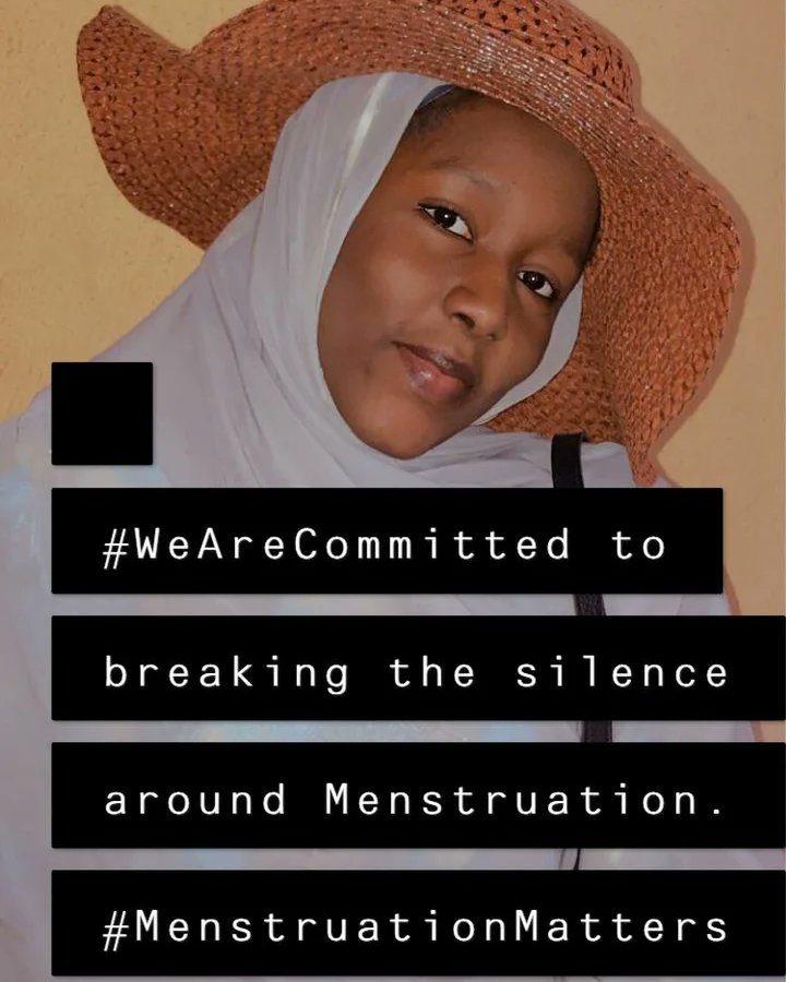 yesf4sd's tweet photo. Super Fateemah!
A student, Humanitarian, Entrepreneur and advocate.
On this day of Menstrual Health and Hygiene celebration, #TeemahIsCommitted to breaking the silence around Menstruation by engaging girls, women, men & boys in conversations around Menstruation...
#FreeToBleed https://t.co/esTxOhV0W5