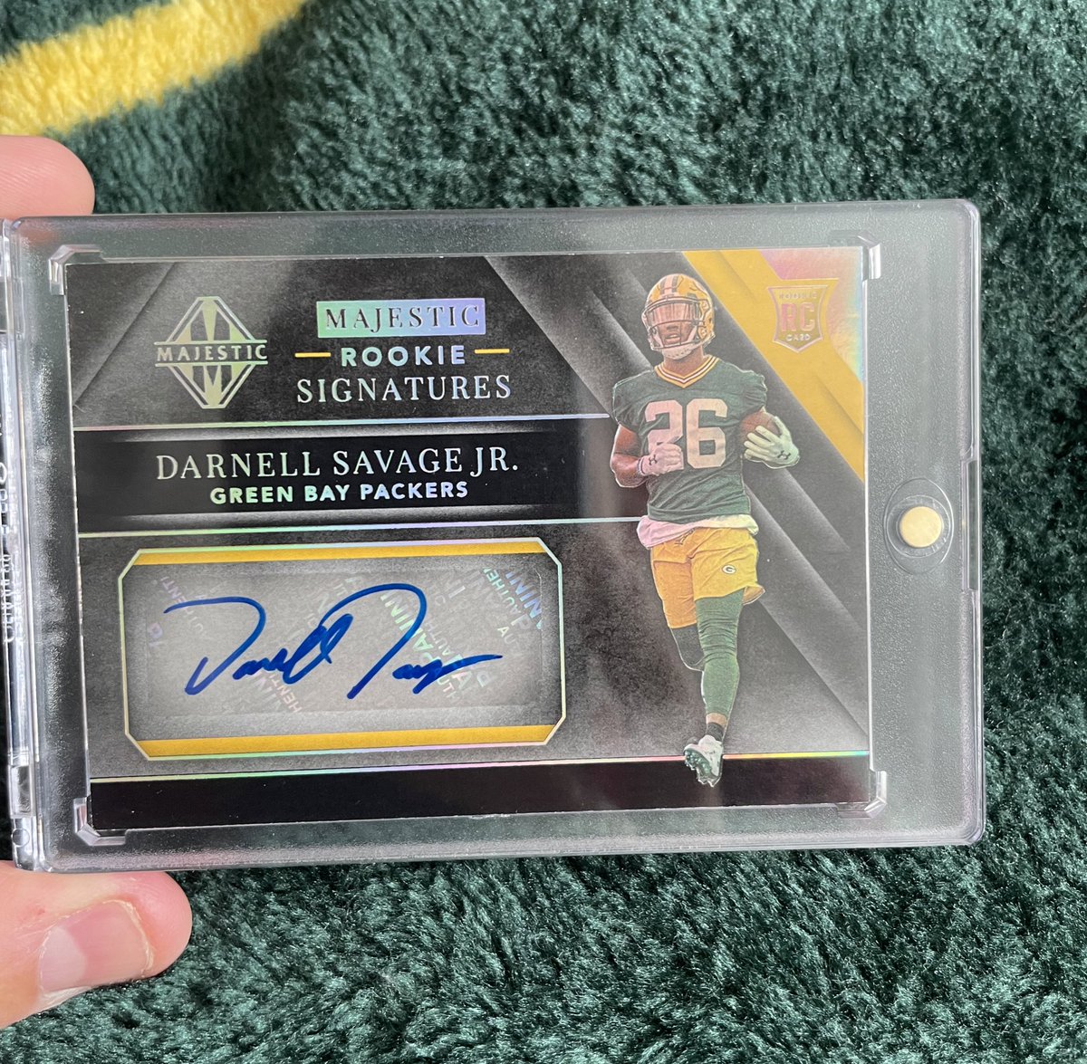CamCardboard's tweet photo. Darnell Savage RC /25
$50 shipped. https://t.co/cRZV68wM5j