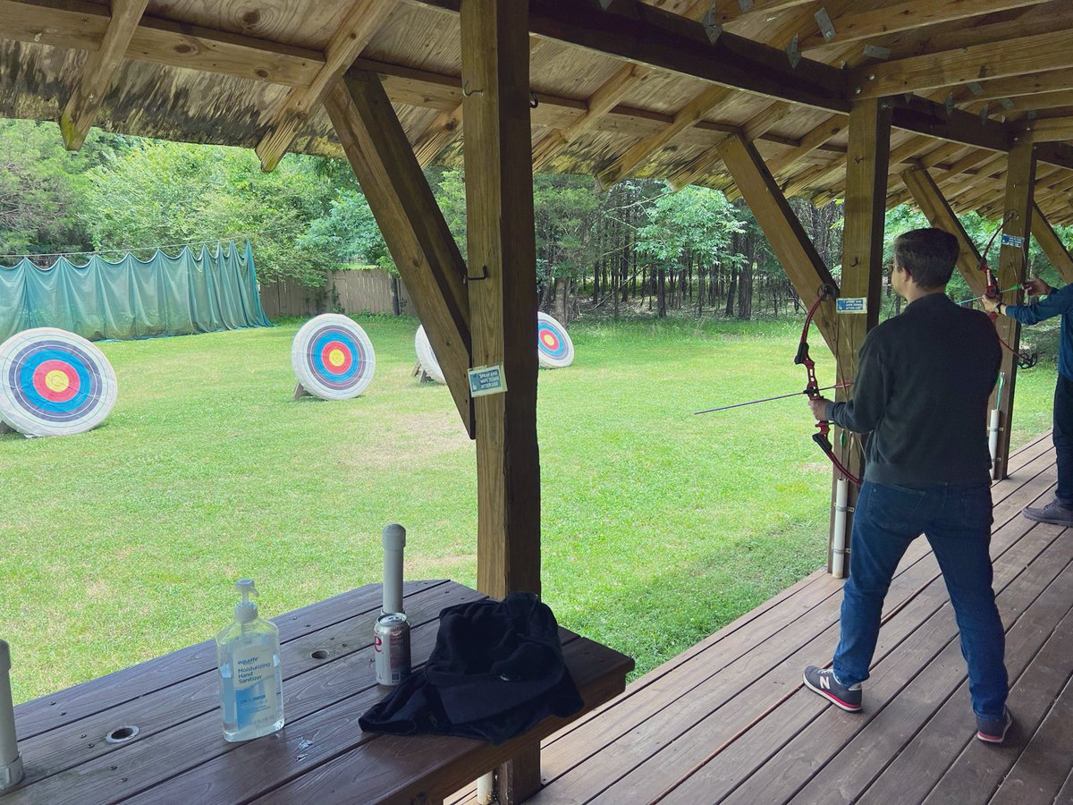 Spraggins Lab (@spragginslab) on Twitter photo How does our team de-stress on a Friday? How about some 🏹 at the <a href="/VanderbiltCDB/">Vanderbilt Cell and Developmental Biology</a> retreat. Everyone brought out their inner Katniss/Hawkeye. How does our team de-stress on a Friday? How about some 🏹 at the <a href="/VanderbiltCDB/">Vanderbilt Cell and Developmental Biology</a> retreat. Everyone brought out their inner Katniss/Hawkeye.