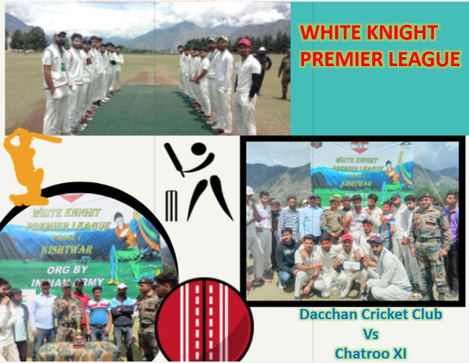 ShahImtiyaz90's tweet photo. White Knight Premier League, Kishtwar Edition was concluded yesterday. Dacchan Cricket Club won the tournament, while Chatroo XI was the runner-up.
#jammu #ramban #kishtwar #bhaderwah
#WKPL #WhiteKnight50 #KheloIndia #IndianArmyPeopleArmy
@dcramban
@DcKishtwar https://t.co/cf4lJNDjtC