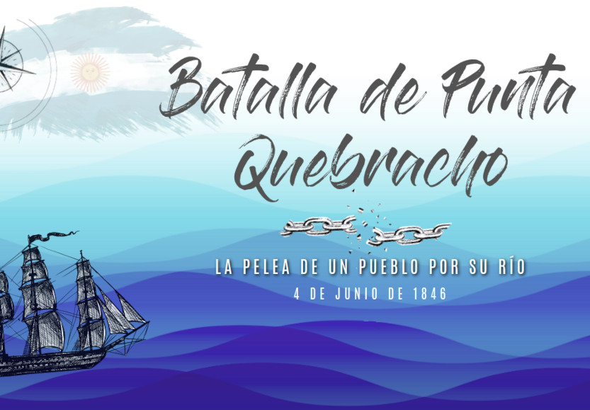 seniales's tweet photo. En las @seniales hablamos de la batalla de #PuntaQuebracho, ocurrió en #PuertoGeneralSanMartín, las fuerzas criollas se enfrentron con la flota invasora anglo francesa y lograron terminar con la pretensión de usar el #Paraná y otros como aguas internacionales https://t.co/5u3G6iojHN