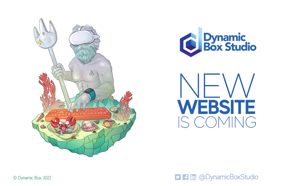 DynamicboxS's tweet image. We are very excited to announce our upcoming new website!
Our team is almost done with design and development!
Stay tuned for updates!

#dynamicbox #gamedev #nftgames #vrgames #argames #mobilegames #art