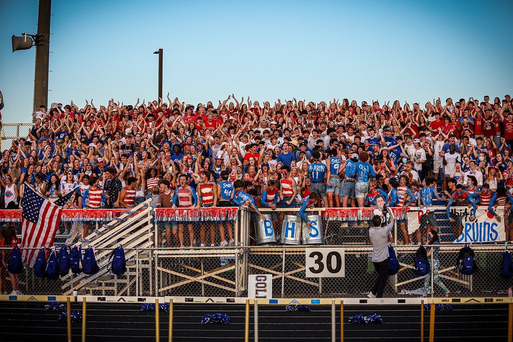 BHS Student Section tweet media