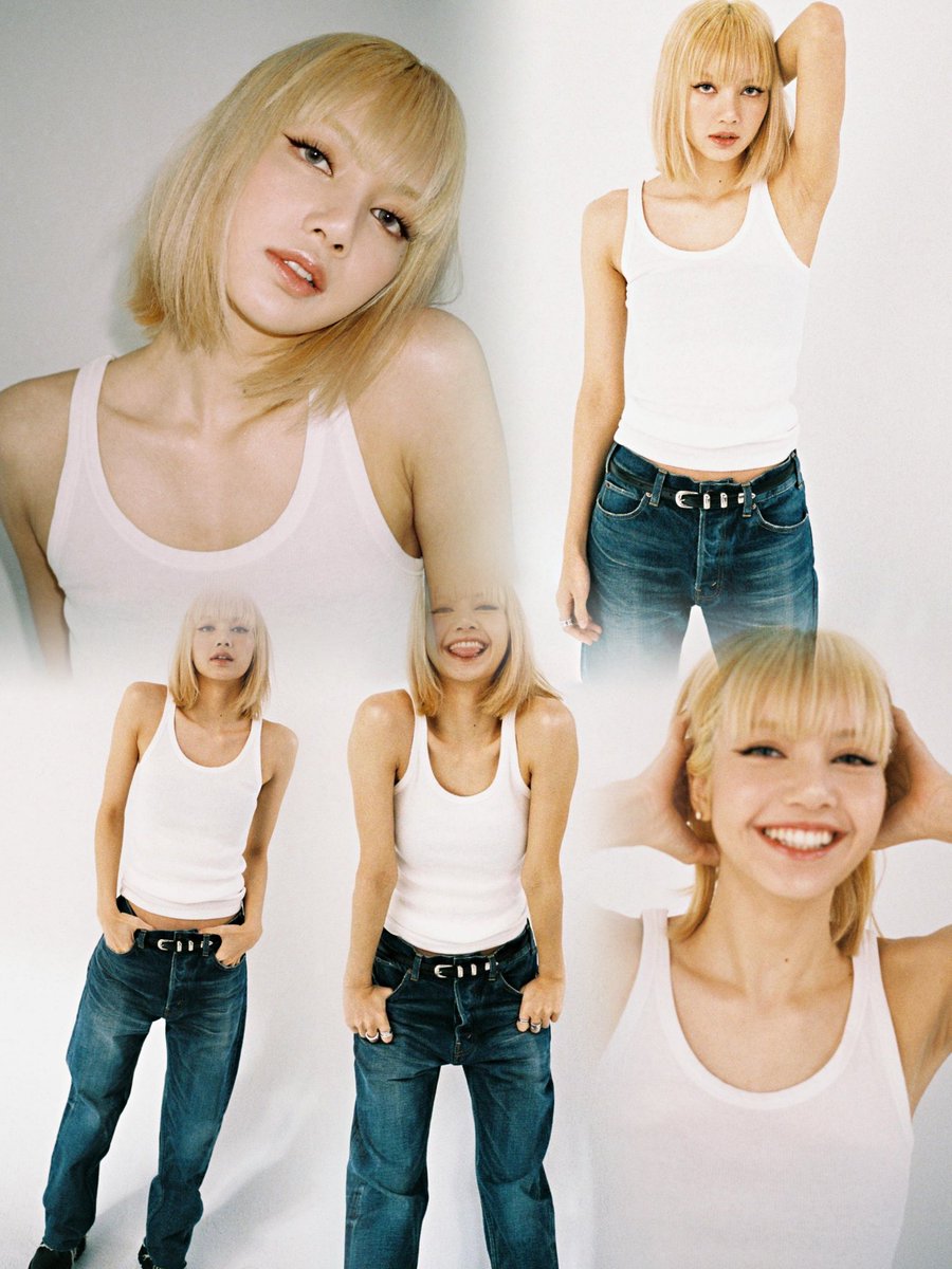 SOLARSHIIII's tweet photo. NAVER.

- #LISA @BLACKPINK 
' Body Perfect ' 

- แม้ว่าใส่แค่กางเกงยีนส์+เสื้อสีขาวธรรมดาถ่ายวรสารก็ยังดู legends

- เกิดมาเพื่อเป็นคนดัง แบล็คพิงค์ลิซ่าใส่แค่เสื้อกล้ามตัวเดียวถ่ายแบบก็ยังมีเสน่ห์สมบูรณ์แบบ https://t.co/RMVj6j6hAj