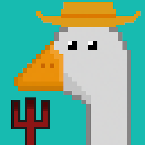 Did you know that ducks love scrambled eggs?🦆

Check out our Opensea:
opensea.io/collection/omi…

#NFT #NFTs #nftart #NFTartists #nftcollector #NFTCommunity 

OminousDuck#182