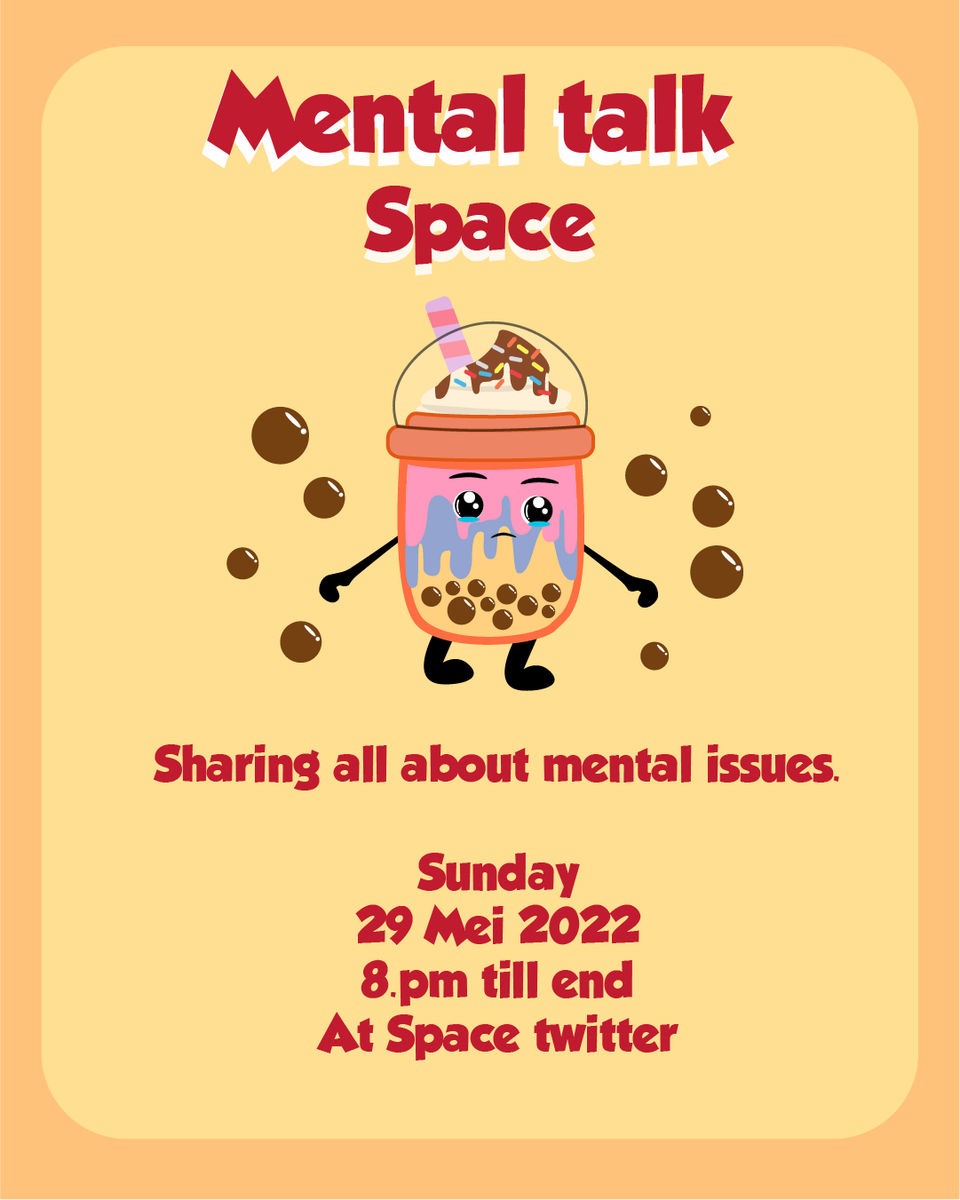 BobBuddiess's tweet photo. GN Buddies! umm I'm not professional  but we can share each other about mental issue in this space! lets spread awareness about mental health!

#Mentalhealth #MentalHealthAwarenessMonth #MentalHealthAction #NFTProject #NFTCommunity https://t.co/c9CWQOKCm2
