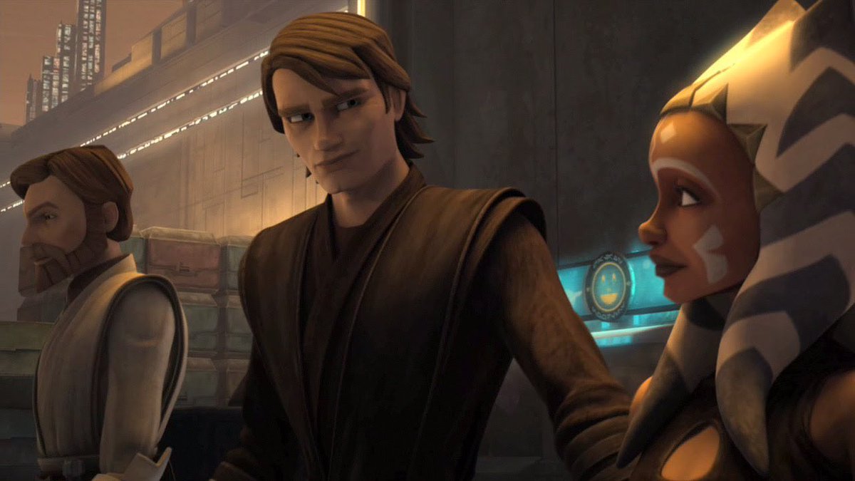 Ewan McGregor, Hayden Christensen, and Ashley Eckstein

Obi-Wan, Anakin, and Ahsoka