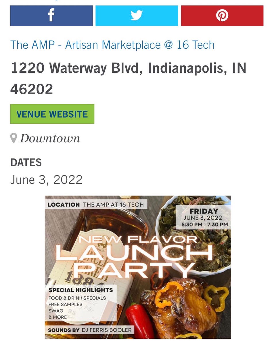TasteofInnova's tweet photo. @VisitIndy 
First of its kind in the nation wing sauce partnership with💛🍗🥬🥃
@TasteofInnova 
@UncleNearest 
LAUNCH PARTY
Friday June 3rd, 2022 
5:30pm - 7:30pm 
Location : The Amp @16Techinnovate 
Food + Drink Specials 
Free Samples
DJ  
Special Guests + more
DO NOT MISS IT!! https://t.co/eavDbFLk28