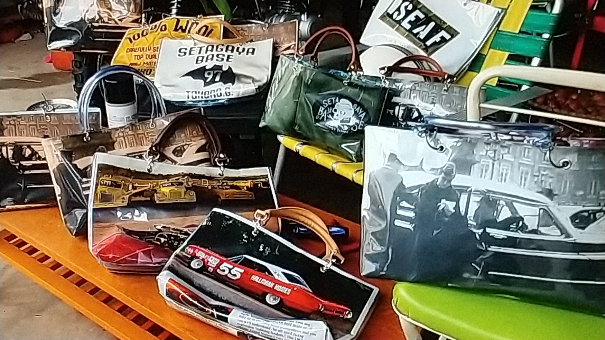 てけ 眼鏡っ子好き 所さんの世田谷ベース 手作りバッグすごく参考になる おいらも遠征用痛バッグ作るぜ T Co H1biojt8ud Twitter