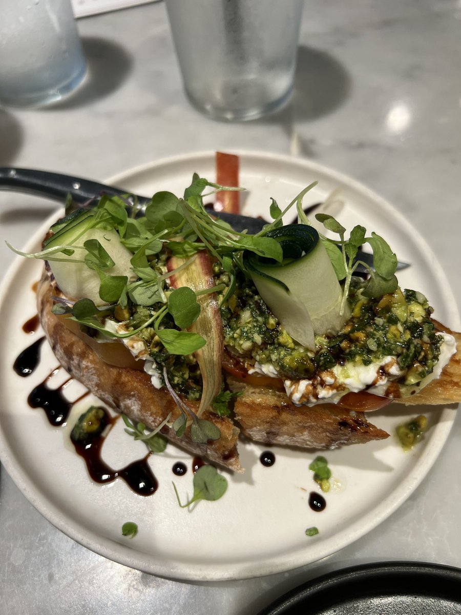 Kicking off the holiday weekend at Social Roost with a killer Bruschetta.