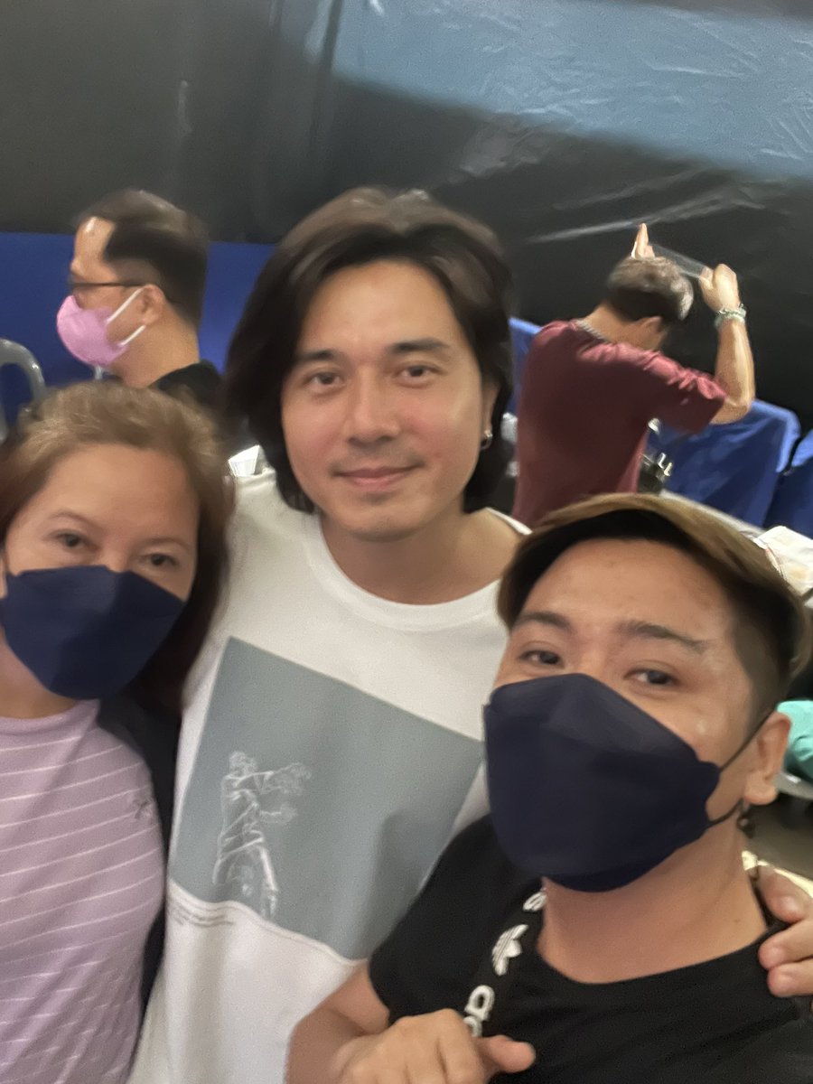 markeenthony's tweet photo. Good to see you again @mepauloavelino 😊😊😊 namiss ka namin #NgayonKaya #PauloAvelino https://t.co/BxCbvVYVsk
