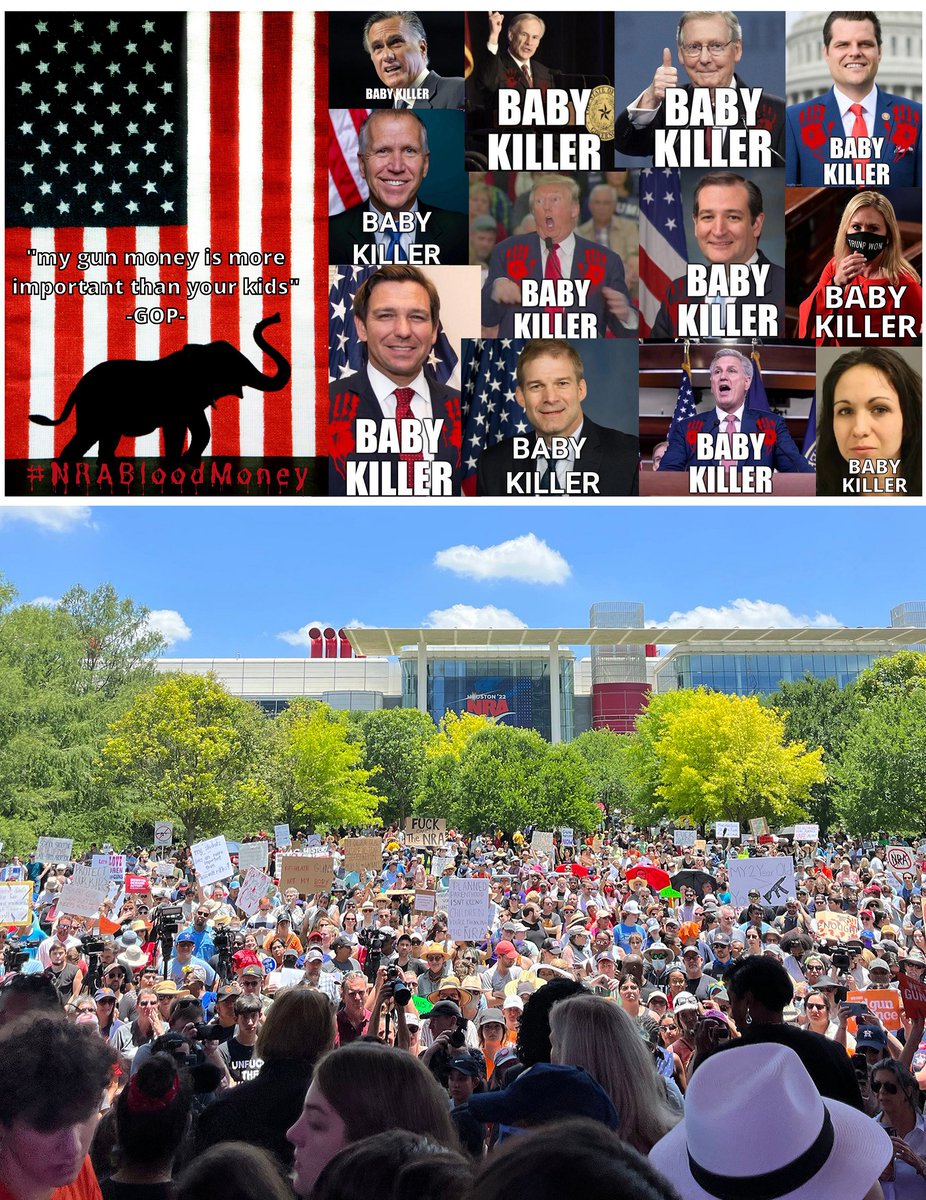 Gamer__Guy's tweet image. The NRA Protest is coming for you #BabyKillers #NRAconvention #NRAprotest
