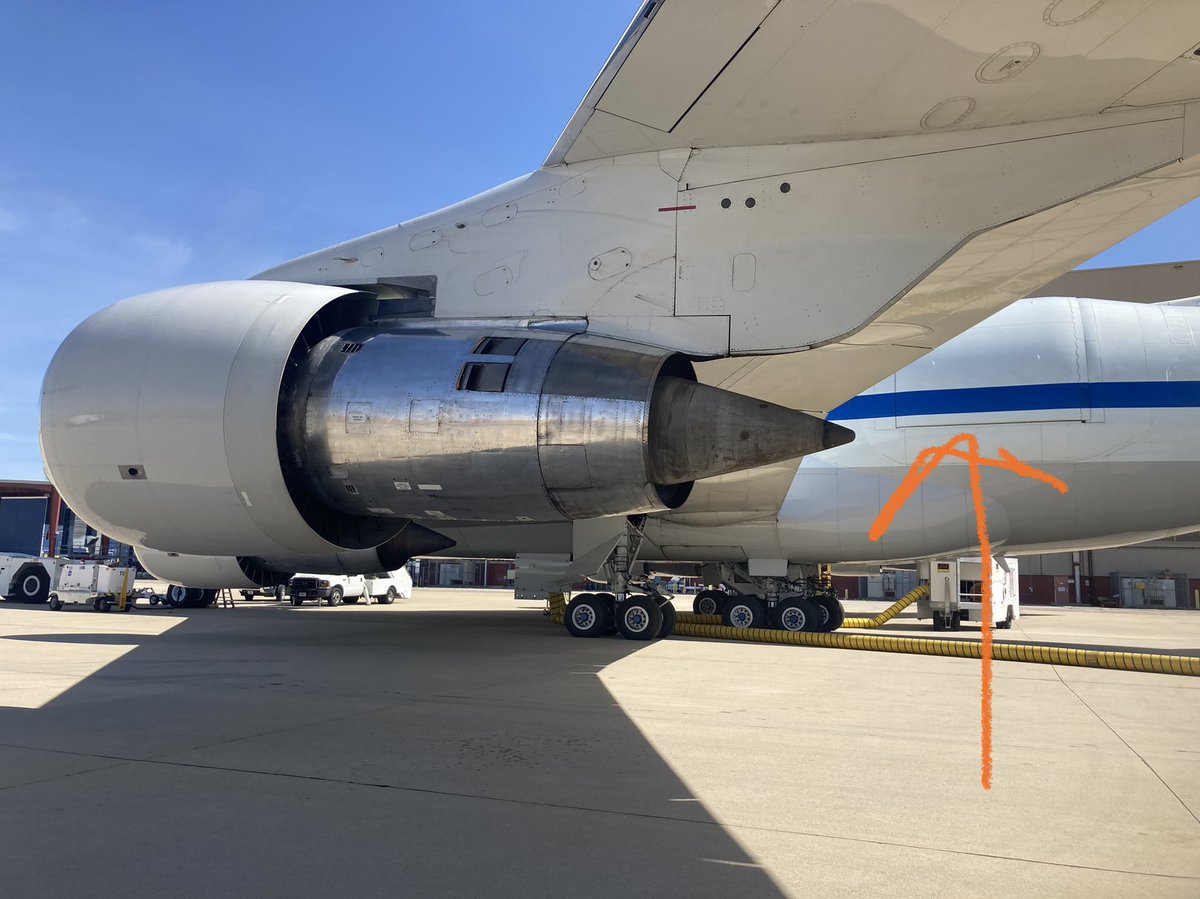 JMSKraus's tweet photo. @JMSKraus This is the door to the telescope that opens when collecting data, literally with the flip of a switch in the cockpit. You can’t feel the doors move, crazy! @NISDMSScience @NISDJefferson @CabicoMonica https://t.co/ySanfoPGPc