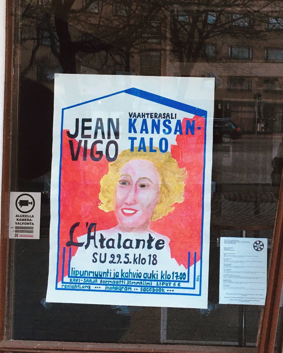 ReelLahti's tweet photo. Huomenna sunnuntaina Lahden Kansantalolla juhlitaan elokuvakerhomme 100.näytöstä✨ Juhlafanfaari klo 17. Satu Kyösolan alustus elokuvaan &amp; 35mm-filminäytös klo 18. Tervetuloa mukaan! ✨ #lahti #elokuvakerho https://t.co/x8YYAAzgI6