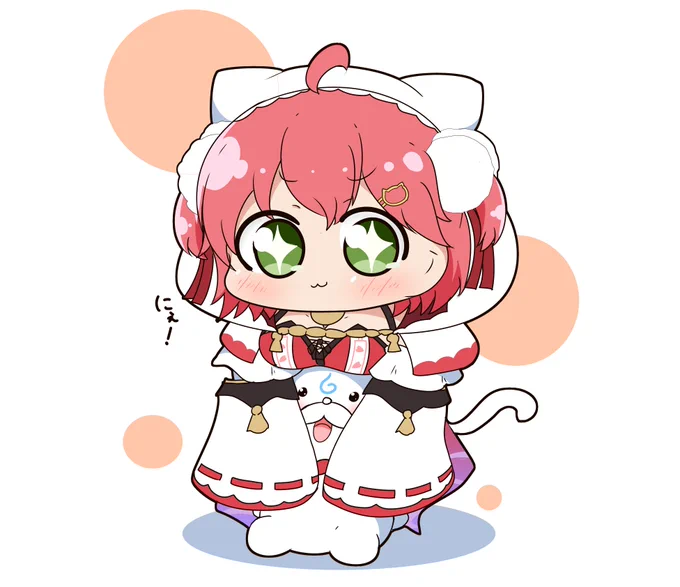 35Pとのお揃いパーカー可愛いにぇ!
#さくらみこ3D新衣装
#miko_Art 