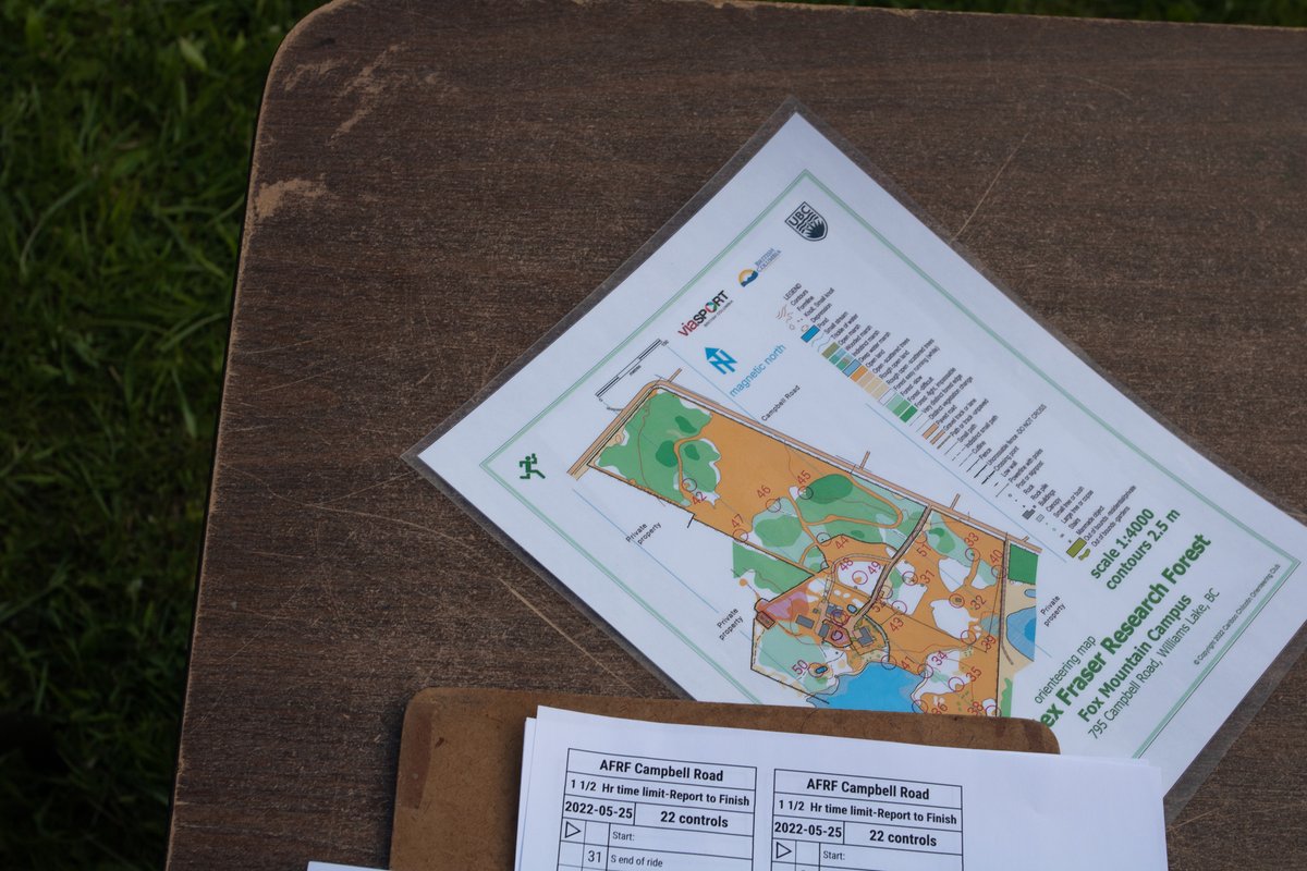 CC_Orienteering's tweet photo. Some of the 17 smiling faces on Wednesday at our first event in 10 years. 😊

Tomorrow, Sunday May 29 is a two hour score-O at the Alex Fraser Research Forest at Knife Creek, site of the 2005 Canadian Championships. Registration opens 11:00 am https://t.co/i3QxuezYYG