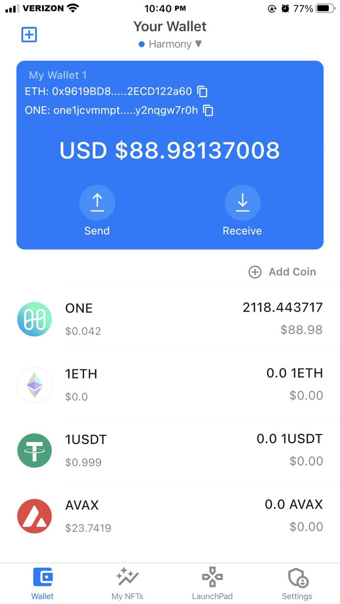 🔥🔥Harmony Integration on ShibaWallet🔥🔥

📢 Two formats of you address (both are same)

<a href="/harmonyprotocol/">Harmony 💙</a> is fast &amp; only 2-second confirmed transaction &amp; 100x fees lower!

Airdrop 100 $ONE to 50 users

1. LIKE ❤ Follow
2. Retweet &amp; Tag 3 friends
3. Comment your address below🔽