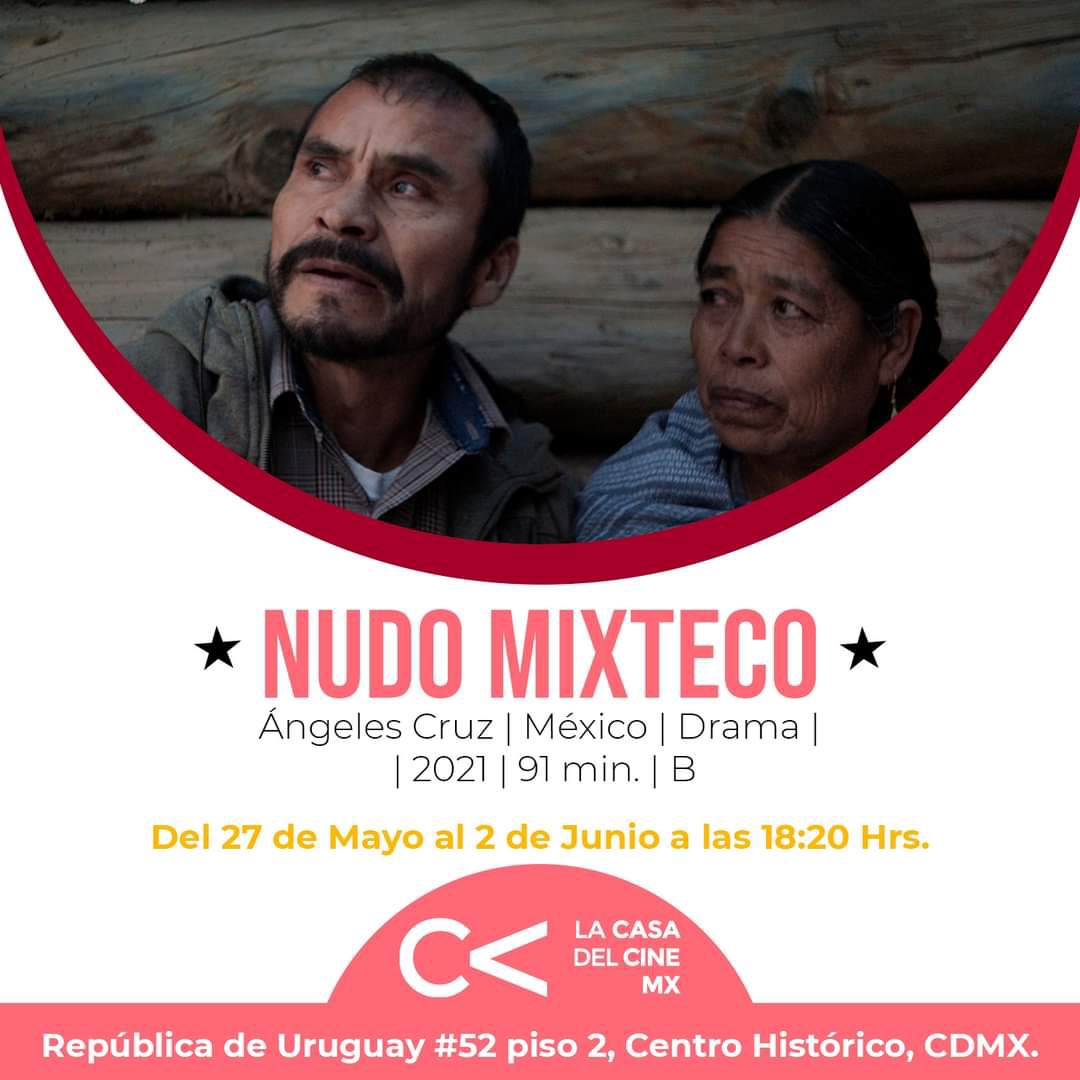 madrecine's tweet photo. Nada mejor que disfrutar #NudoMixteco en una de las salas más  bonitas de nuestra bella #cdmx 
¡LOS ESPERAMOS! 🤎 https://t.co/OxkzA7DN8a