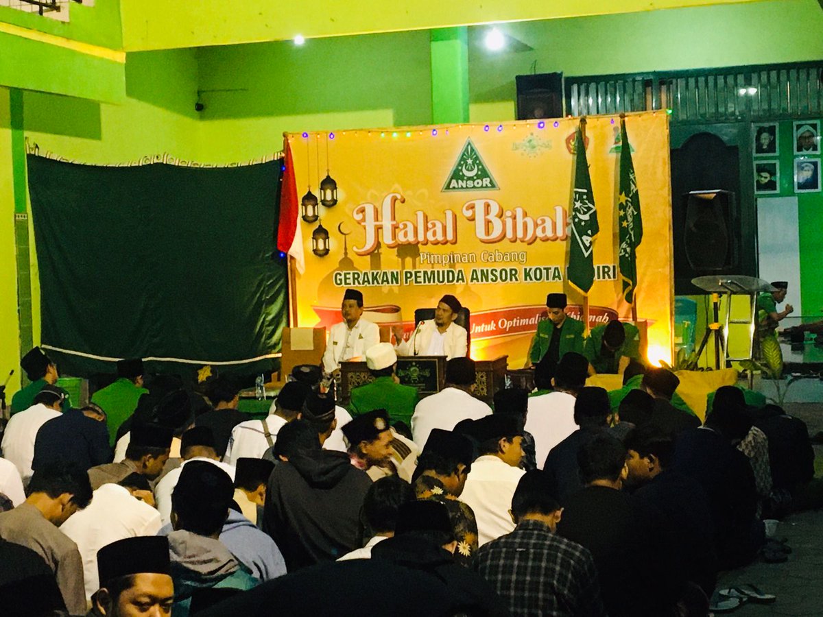 ansorkotakediri's tweet photo. Halal Bihalal Pimpinan Cabang Gerakan Pemuda Ansor Kota Kediri tahun 2022 https://t.co/EbcRYZmYfF